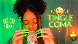 ASMR 💚✨ECHOED TRIGGERS amp MOUTH SOUNDS TO PUT YOU IN A TINGLE COMA 🤤✨🫠 SO GOOD [upl. by Verne]