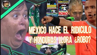 México hace Ridículo vs Honduras Todo lo que dijo Prensa Hondureña le Gritan al Árbitro en el Avión [upl. by Odla]