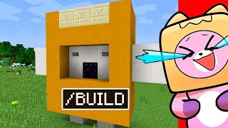 FUNNIEST MINECRAFT BUILDS EVER FOXY amp BOXY CRAZIEST VIDEOS [upl. by Ute766]