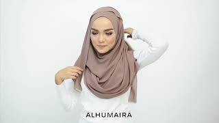 BASIC ESSENTIAL PLAIN SHAWL Styling Tutorial Style 26 [upl. by Bolt]