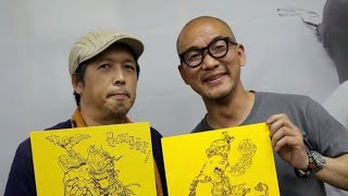 Kim Jung Gi x Terada Katsuya Character Design Lecture [upl. by Mohr804]