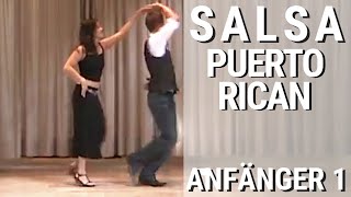 SALSA PUERTO RICAN  Anfänger 1  Figuren amp Schritte  Zusammenfassung [upl. by Chesney548]