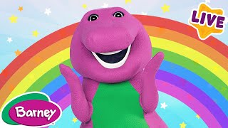 🎨 Barneys Colorful World LIVE  Brain Break for Kids  Full Episodes Live  Barney the Dinosaur [upl. by Rheba106]