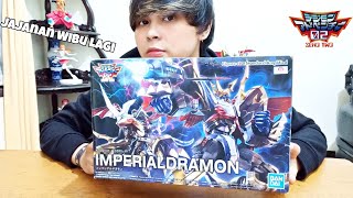 Review Imperialdramon Figure Rise Standard Digimon  Jajanan Wibu [upl. by Janaye]