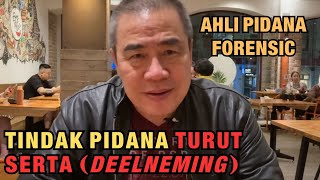 TINDAK PIDANA TURUT SERTA DEELNEMING [upl. by Ynaffital]