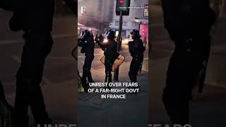 France AntiFar Right Protests Rock Lyon City  Subscribe to Firstpost [upl. by Dambro]