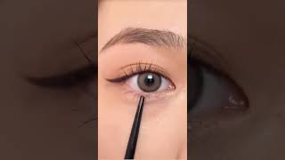 Makeup Eyeliner makeup makeuptutorial shortvideo eyeliner eyemakeup eyelinertutorial [upl. by Adnohs543]