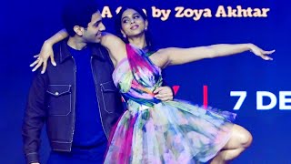 Shahrukh Khan Daughter Suhana Khan and Agastya Nanda Archies gang dancing live on Archies Event [upl. by Avid729]