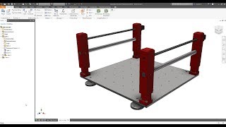 Inventor Topdown mini CNC 38 [upl. by Laspisa]