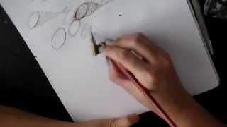 5 Pointed Pen Calligraphy 101 Beginners Drills [upl. by Lunsford]