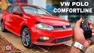 New VW Polo Comfortline TSI 2nd Base Model  On Road Price List  Mileage  Features  Specs [upl. by Aissila]