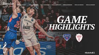 Igokea mtel v FITOne Würzburg Baskets  Highlights  BasketballCL 202425 [upl. by Ecnahoy734]