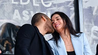 Tony Parker dans lembarras  Sa compagne Agathe Teyssier et son ex dans les tribunes [upl. by Eelik]