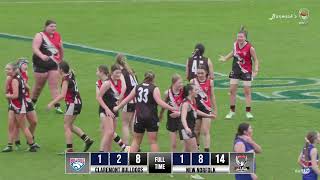 2024 Barwick’s Under 14 Girls Grand Final Highlights  Claremont Bulldogs vs New Norfolk [upl. by Hereld]