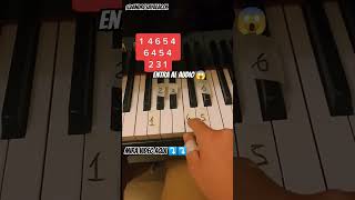 What The Name Tutorial Piano Easy Foryou Share Trend fyp short viral music andrèsayala [upl. by Indnahc916]