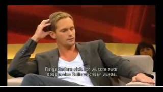 Alexander Skarsgard interview on German TV Show part 1 [upl. by Elyagiba]