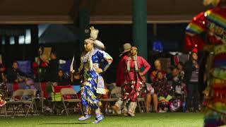 2017 Cusick Pow Wow Saturday Night Jr Womens Jingle [upl. by Enoid]