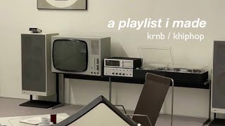 soft krnbkhiphop playlist studyingrelaxingvibe [upl. by Alyakcim]