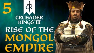 THE BREAKING OF THE KIRGHIZ KHANATE Crusader Kings 3  Rise of the Mongol Empire Campaign 5 [upl. by Akirderf]