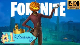 Fortnite Crowned Battle Royale 1 with Pumpkin King Oct 27th 2024  Zero Build 4K [upl. by Lladnik]