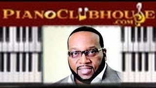 ♫ How to play quotMAGNIFYquot Marvin Sapp  gospel piano chords tutorial ♫ [upl. by Bauer]