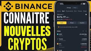 Comment Connaître Les Nouvelles Crypto Sur Binance  2025 [upl. by Ettezel715]