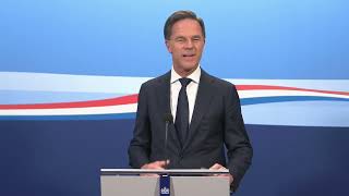 Integrale persconferentie van ministerpresident Rutte na ministerraad van 7 juli 2023 [upl. by Narahs902]