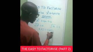 The easy way to factorise part1 beginners friendly TairuBoostIQ [upl. by Hesler]