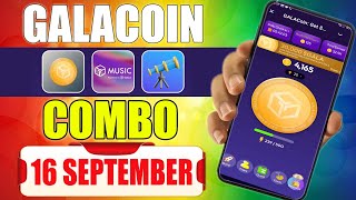 Gala Coin Combo Today 16 September  GALA Coin Card Today  Gala Coin Daily Combo [upl. by Sweeney]