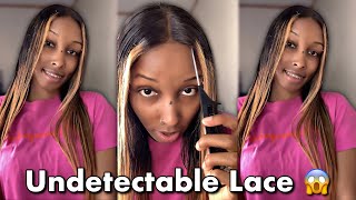 The Secret To Invisible Lace  ft KISS Colors amp Care Lace Tinting Spray [upl. by Neelear]