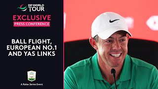 Rory McIlroys Full Press Conference  2024 Abu Dhabi HSBC Championship [upl. by Debby344]