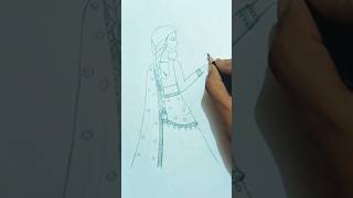 cute girl drawing drawingviralshortstrendingsongsviralvideoshortsyoutubeshorts [upl. by Bannister]