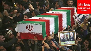 Blast Near The Tomb Of Qasem Soleimani Kills Over 100 In Iran [upl. by Zonda]