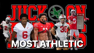 Which Buckeye LB is the most athletic Whos the best athlete in the team We got some numbers [upl. by Deer876]