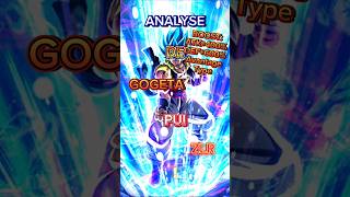 ANALYSE DE GOGETA PUI ZLR AVEC LE BOOST DES 10 ANS  shorts dokkanbattle dokkan dbzdokkanbattle [upl. by Aicilet]