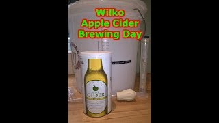 Wilko Apple Cider Brewing Day 93 Homebrew Beer Wine Spirits [upl. by Nujra930]