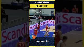 Rolands Sulcs Player of the Week  Latvia RNBL  Round 10 [upl. by Lewison]