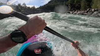 Kootenai river kayaking 8500cfs [upl. by Key547]