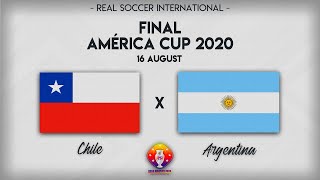 SPANISH Chile x Argentina  Final  Copa América 2020 [upl. by Sankey]