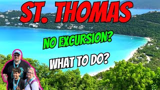 St Thomas  No Excursion  What to do [upl. by Eralcyram3]