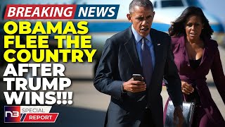 🚨BREAKING The Real Reason The Obamas Just Fled The Country On Private Jets Has Everyone Talking Now [upl. by Heuser962]