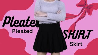 LOOKBOOK HOW TO STYLE PLEATED SKIRT [upl. by Bezanson588]