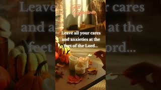 Leave all your cares at the feet of the Lord believeandbesaved jesuslovesyou [upl. by Arette]