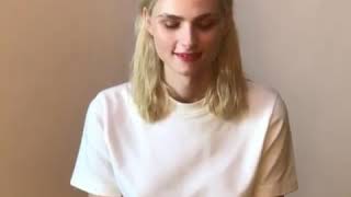 Andreja Pejic 2nd October 2018 [upl. by Ahsiuqet706]