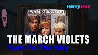 The March Violets  Turn To The Sky Karaoke with Lyrics [upl. by Salvadore714]