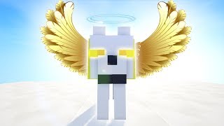 ¡COMO INVOCAR AL DIOS LOBO 😱 INVOCAMOS ENTIDADES SANTAS EN MINECRAFT [upl. by Geno]