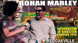 Interview with Rohan Marley  Bob Marley 70th Birthday Celebration in Jamaica Feb 6th 2015 [upl. by Annayhs225]