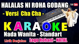 KARAOKE HALALAS NI ROHA GODANG  NADA WANITA [upl. by Innep18]