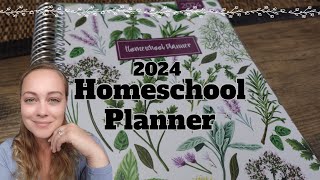 HOMESCHOOL PLANNER 2024  PLUM PAPER PLANNER 🌱 [upl. by Irah]