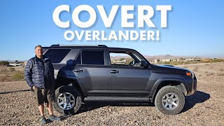 This Is The ULTIMATE Stealth SUV Camper and Overlander Modern 4Runner Build [upl. by Haze775]